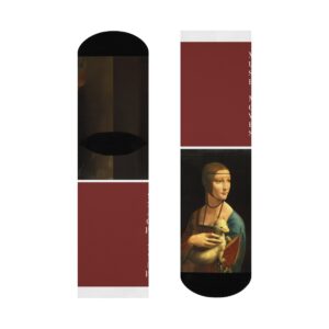 The Lady With The Ermine Cushioned Crew Socks