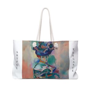 Woman with a Hat Weekender Bag