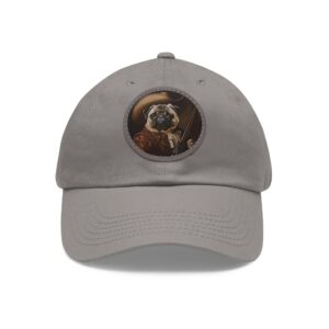 Leather Patch Dad Hat