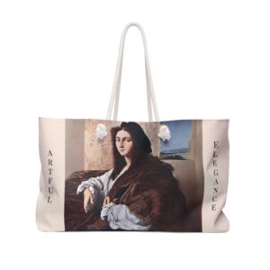 Portrait Of A Young Man Weekender Bag